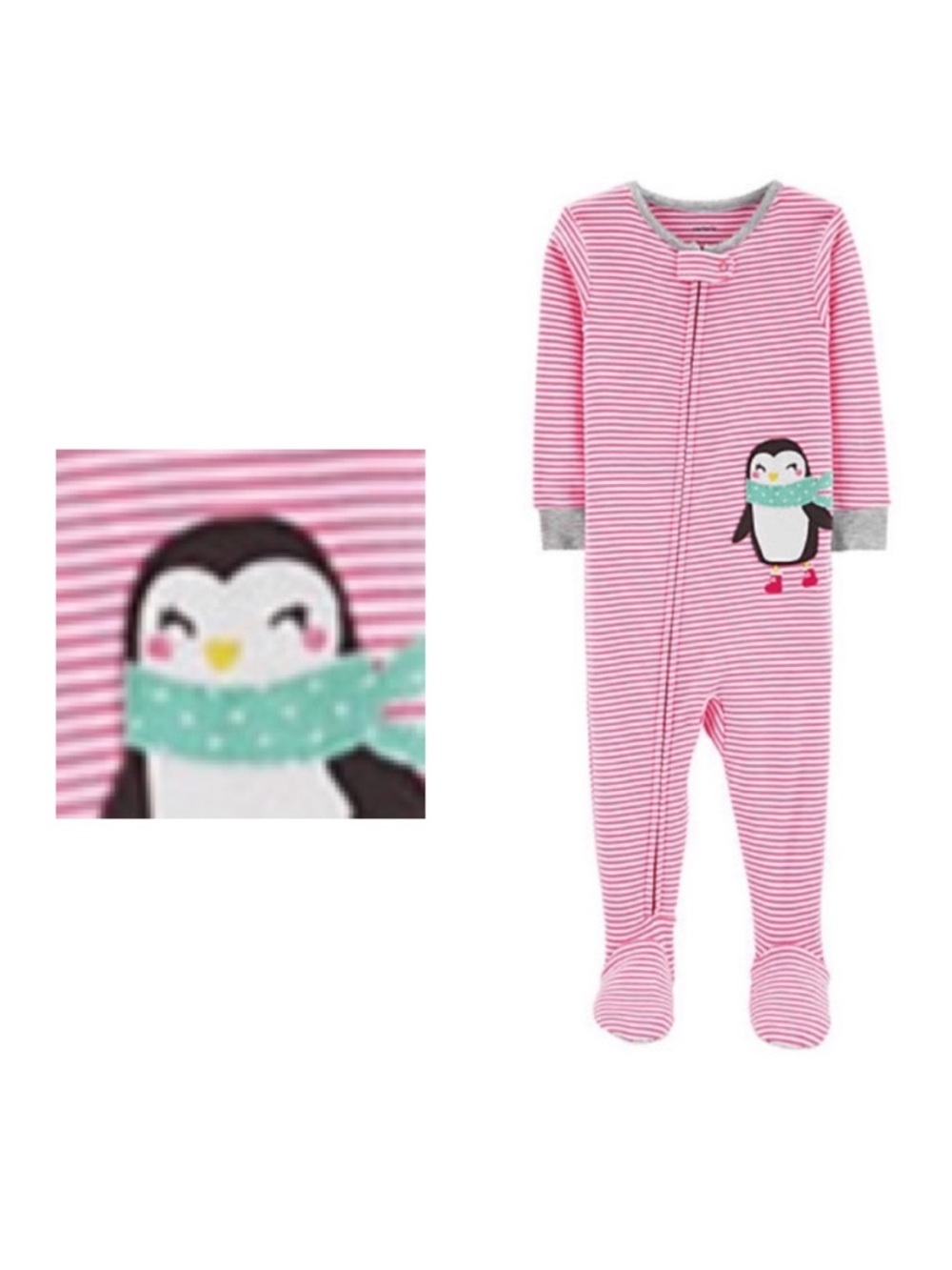 Penguin Footed Pajamas - Picture 1 of 5
